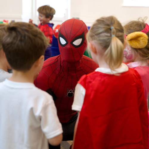 Birthday Magic | Film-quality spidey lookalike