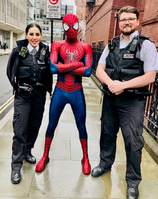 Film-Quality Spidey lookalike