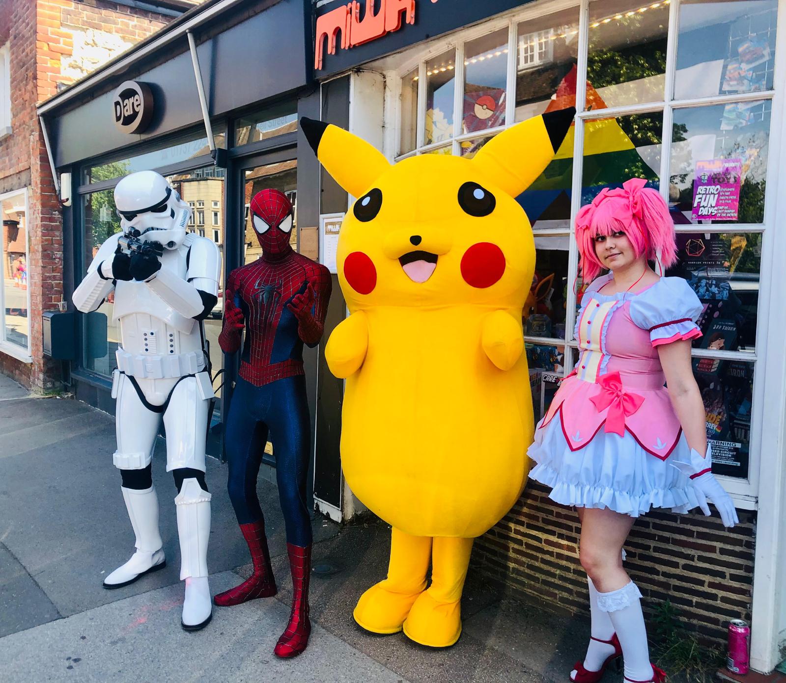 Kids Party Spiderman performer