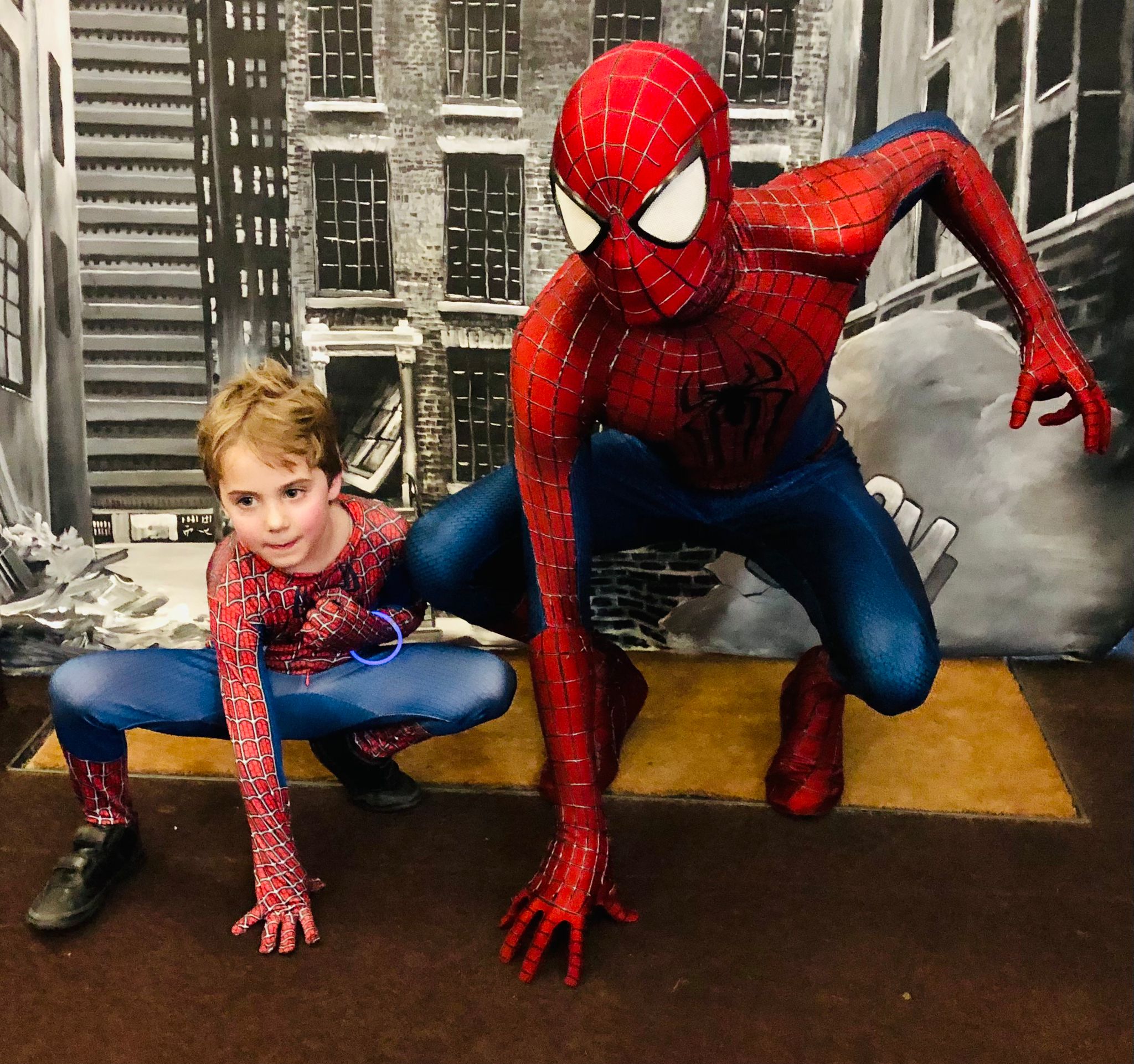 Kids enjoying Spiderman show | Spiderman for hire